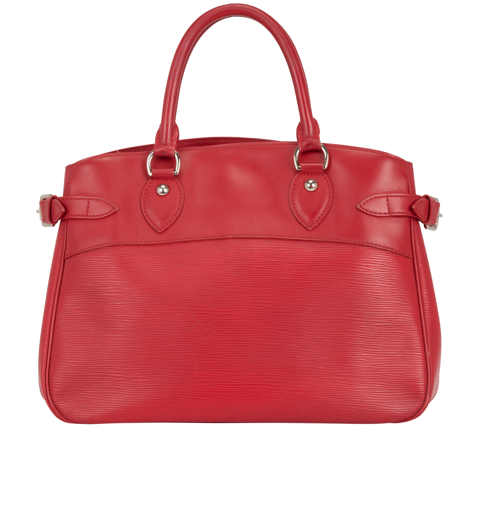 Passy Tote, &pound;495, Handbags, Red, Leather, Back view